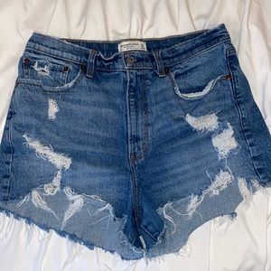 Abercrombie curve love shorts